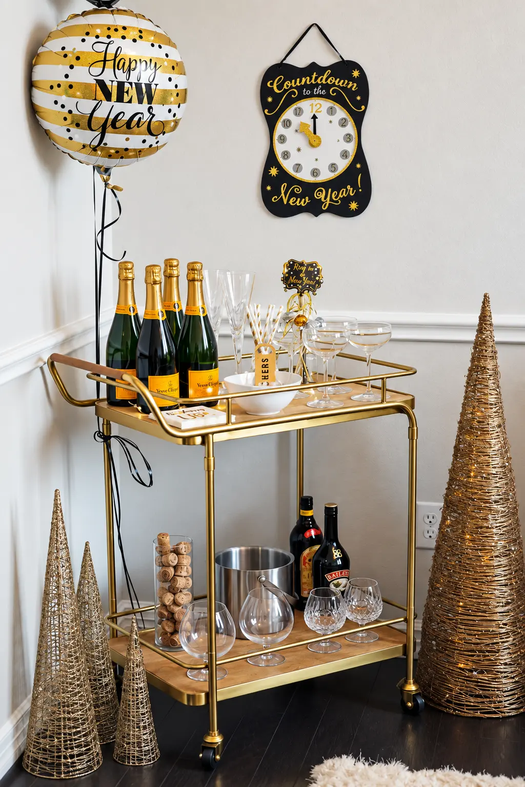 New Year’s holiday beverage experience